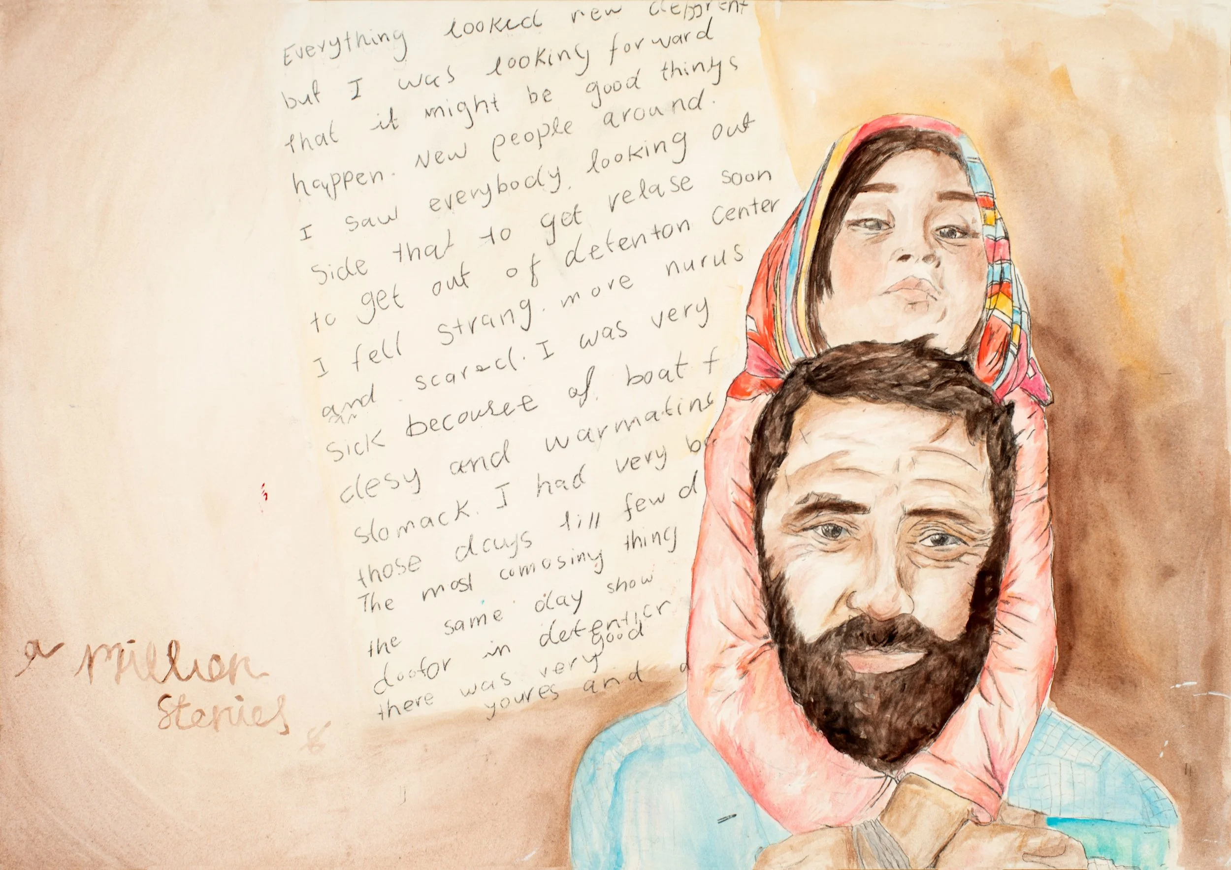  Evie Wasley, Endeavor College, Refugee Week Youth Poster Awards 2026 - Secondary Commended  