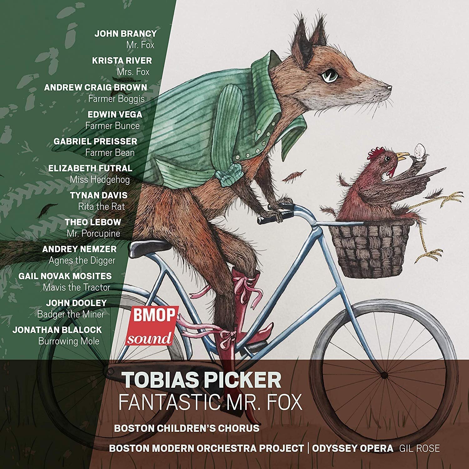 Tobias Picker: Fantastic Mr. Fox<br><small>2020 Grammy for best Opera Recording</small>