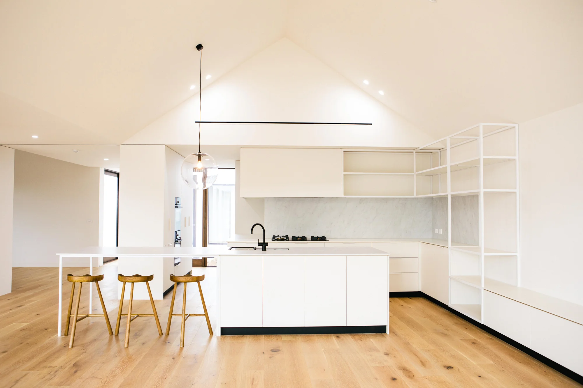 The first completed Scandi House