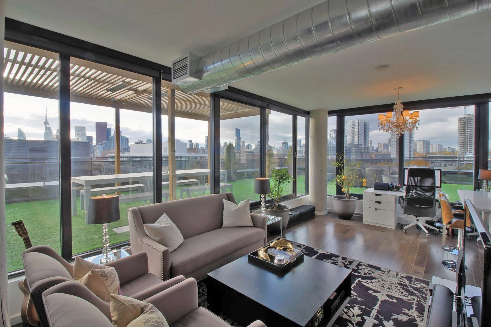 SOLD: OVER 2,000 PRIVATE TERRACE SPACE AT 51 TROLLEY CRESCENT #912!