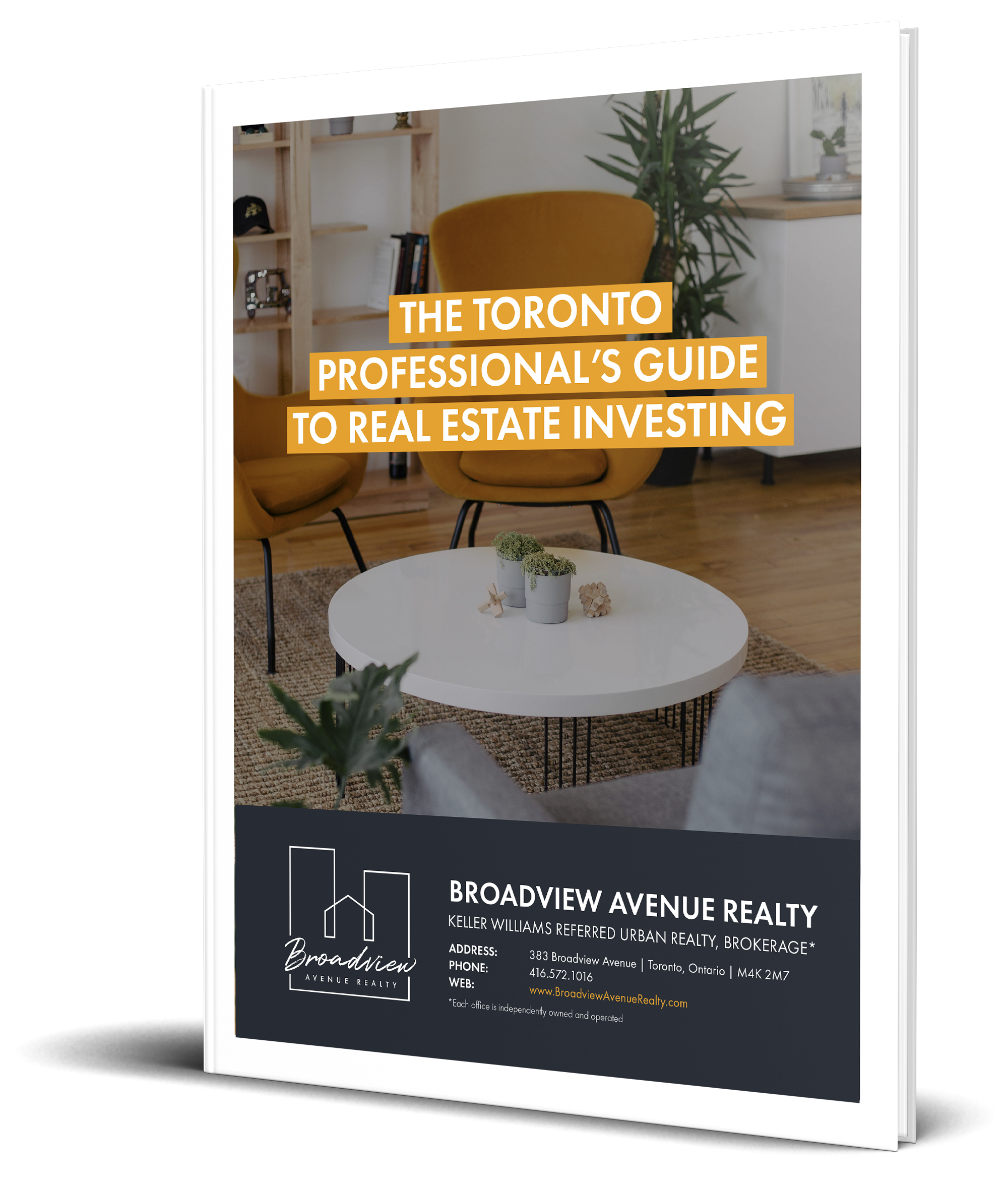 The Toronto Professional's Guide to Real Estate Investing - MockUp - Transparent.png
