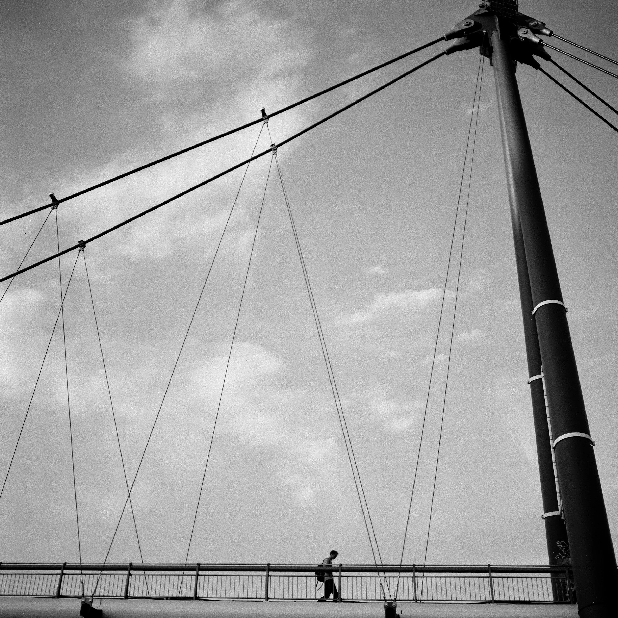 Week 38: Ilford Pan F 50 in all its glory in the bright Frankfurt sun