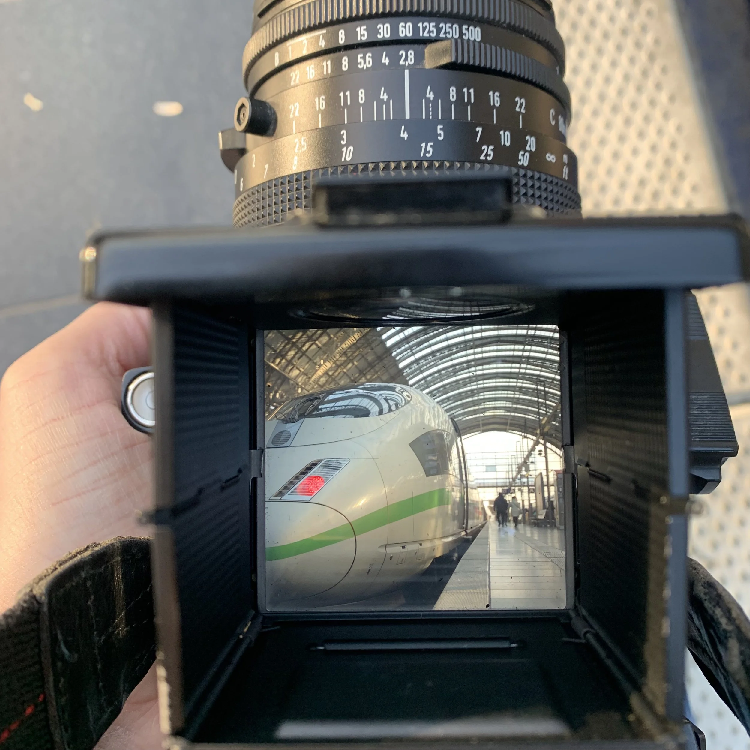 Trainspotting in Frankfurt's Hauptbahnhof