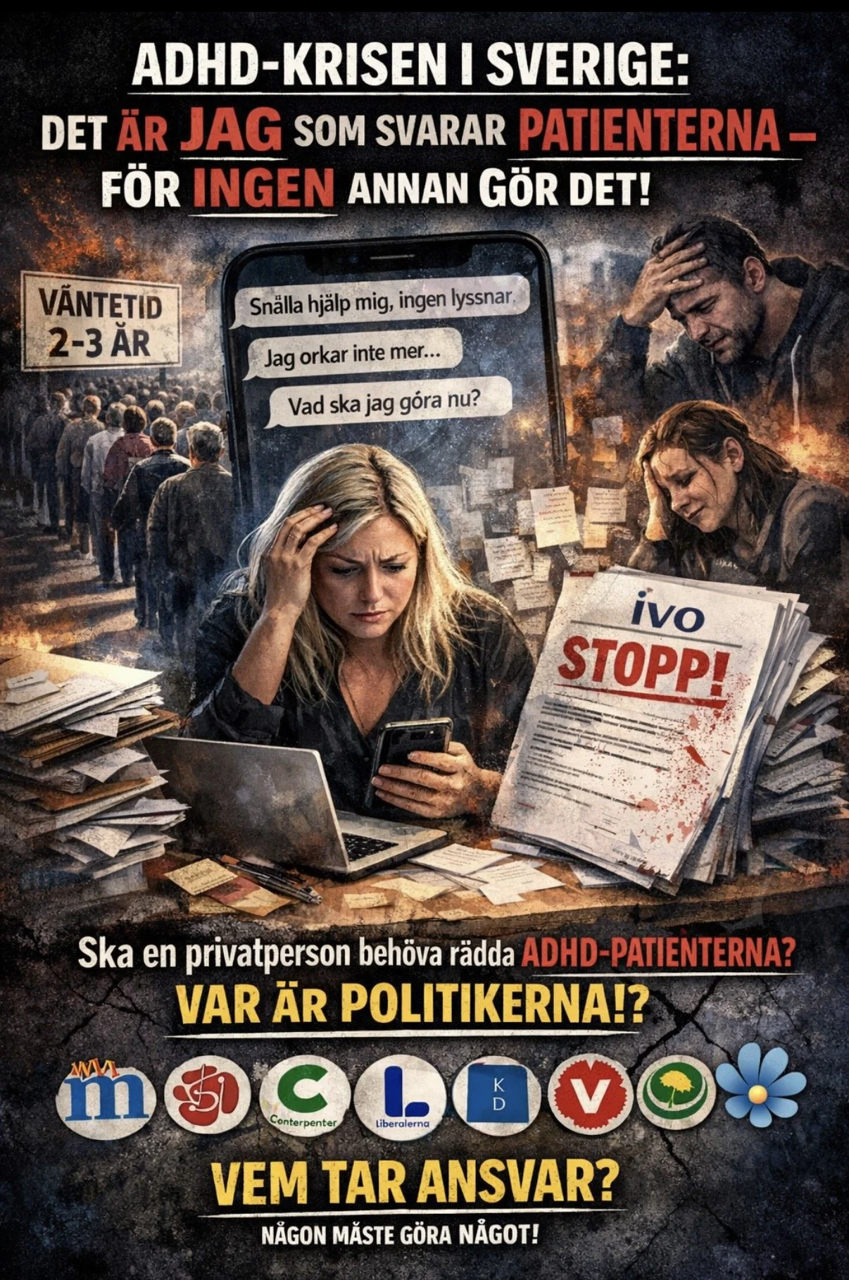 ADHD-vården i Sverige: När ingen tar ansvar