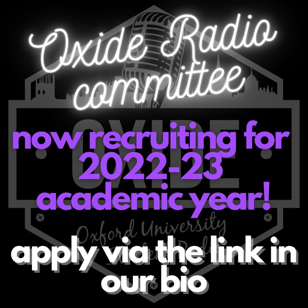 Final chance to apply for the committee next year! Link in bio 🎙💜