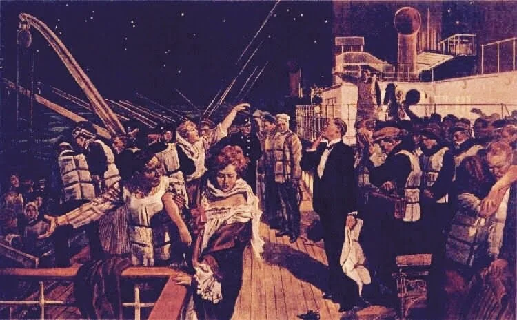 Ship of Lost Ambitions: Class distinction and the Titanic connections with Camden: an illustrated Zoom talk by Kevin Brown