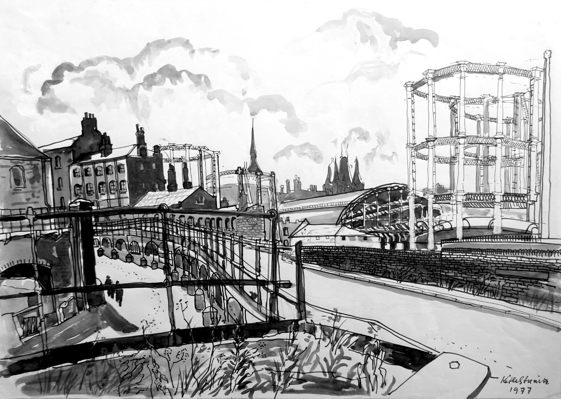 King’s Cross Railway Lands through 20C artists’ eyes: an appreciation of our industrial heritage: an illustrated talk by Peter Darley