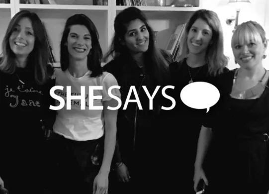 SHESAYS x SOHO HOUSE EVENT/FEATURE Leyya co-hosted an event with Casey Bird for the SheSays event series with Soho House. We spoke about redesigning business with Emma Sexton, Ernestina Potts and Pippa Bhatt.