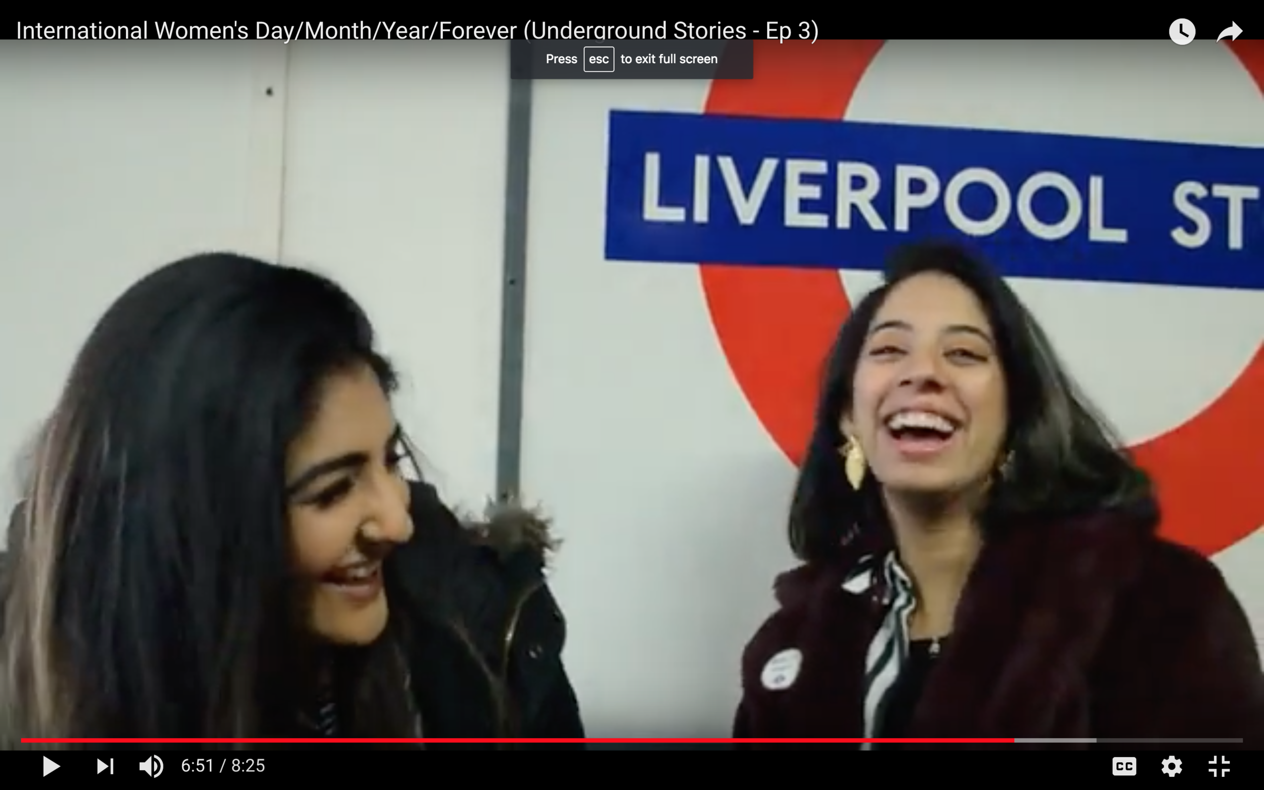 UNDERGROUND STORIES INTERVIEW Big shout out to @underground.stories for featuring our co-founders L eyya & Roshni in the latest installation of their interview series. This episode is based around female empowerment for International Women's Day /month/year/life, and of course we had plenty to say about THAT!