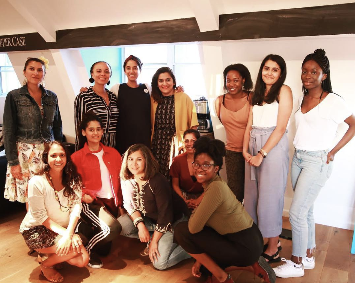 Women of colour copywriting WORKSHOP We recently held a women of colour copywriting workshop at Roshni's first agency where for 3 years she was the only woman of colour creative in the room. So to fill that room with 12 other awesome creative wonderwomen, lead them through writing exercises and share stories of being a WOC in the creative industries amazing.