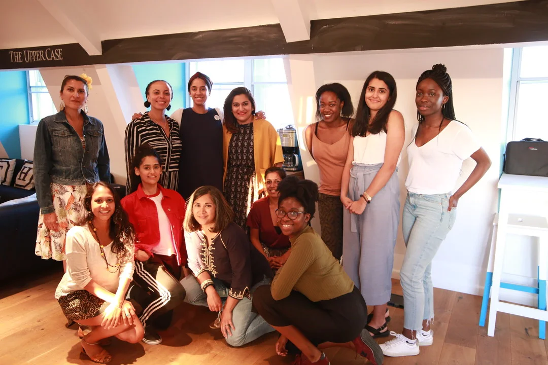 Participants from our first #WOCcopywriting workshop. 
