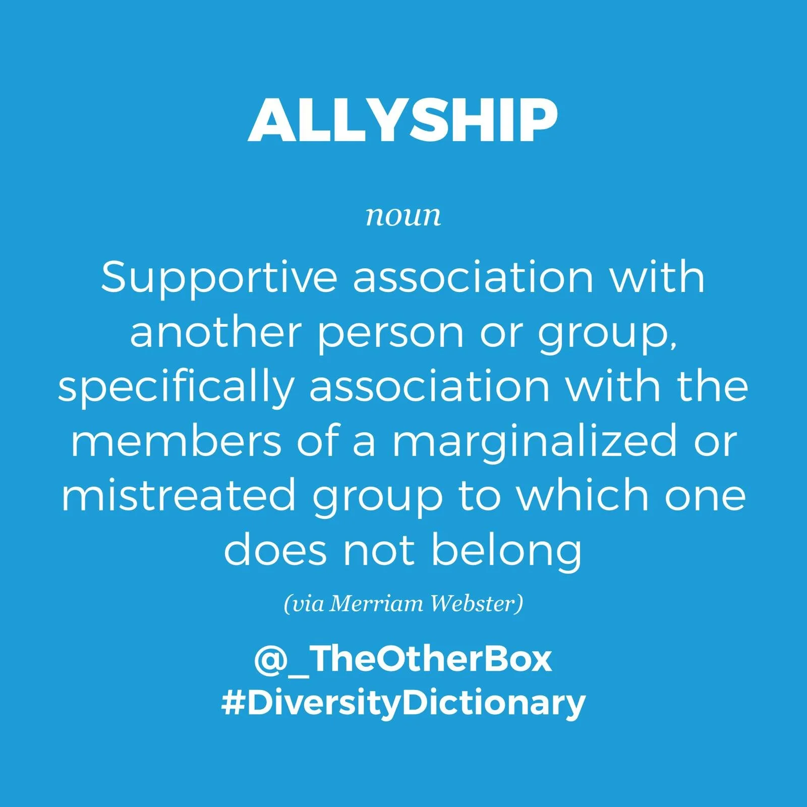 June Diversity Dictionary Roundup — Other Box