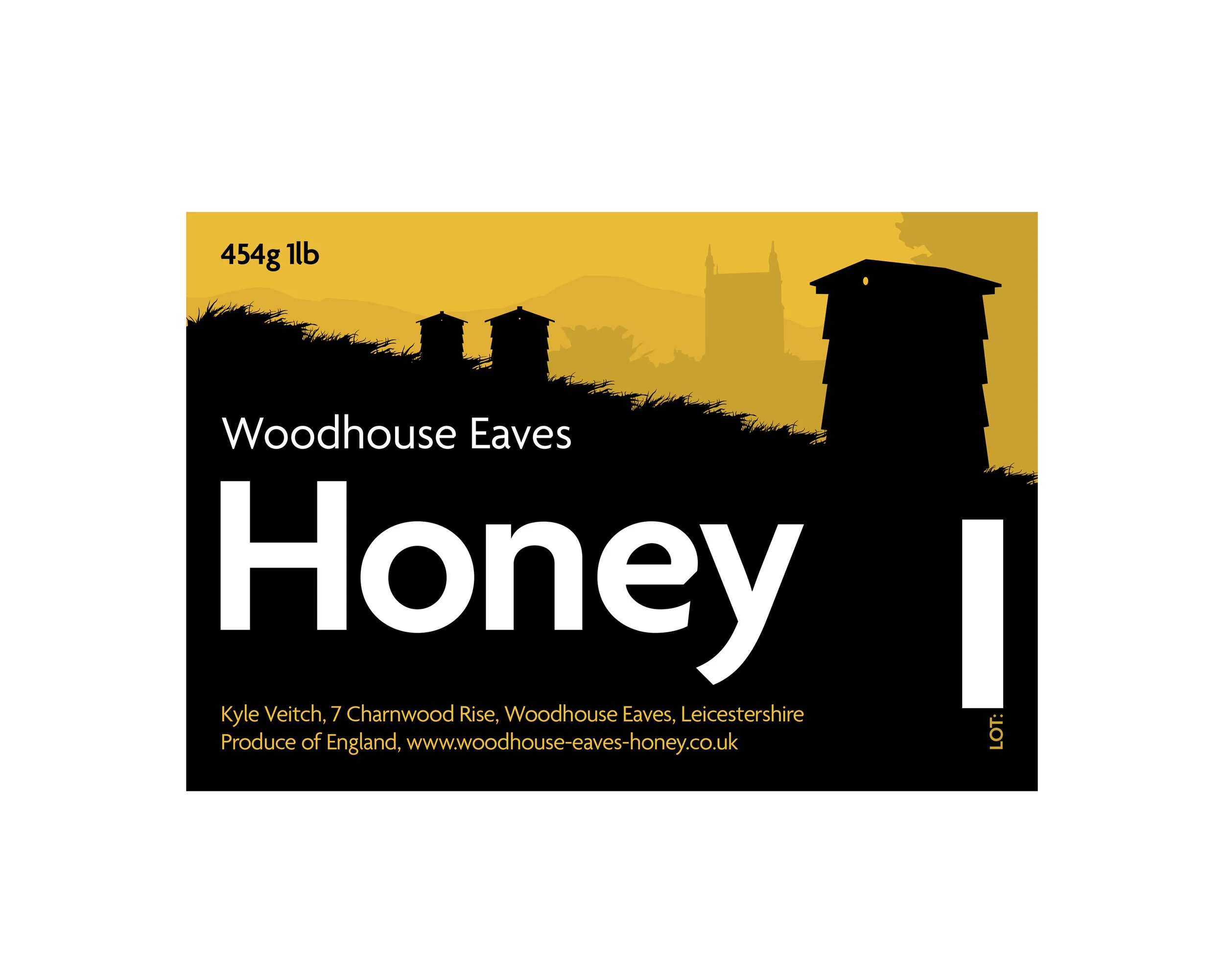  Honey jar labels 