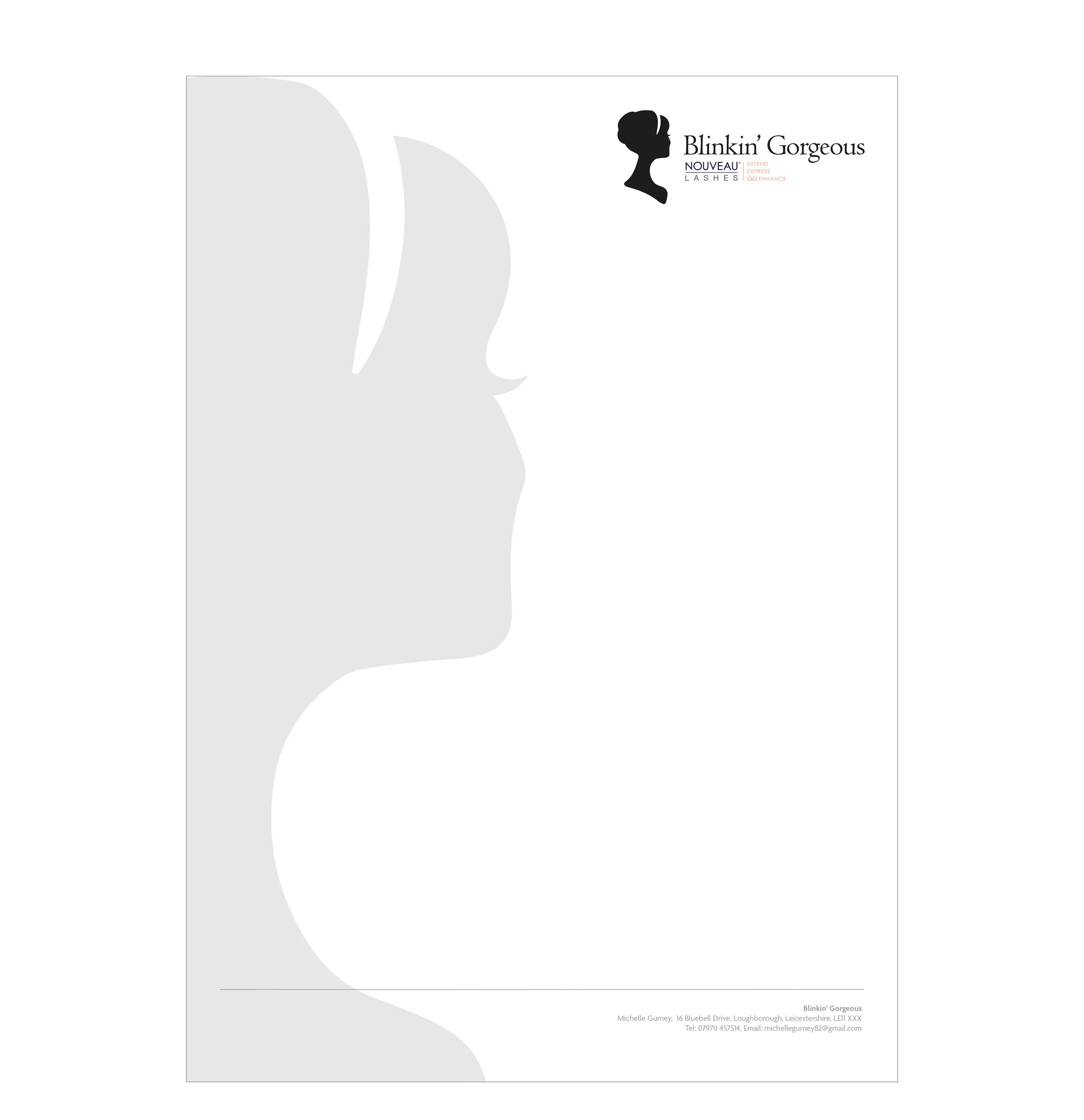  Letterhead layout 
