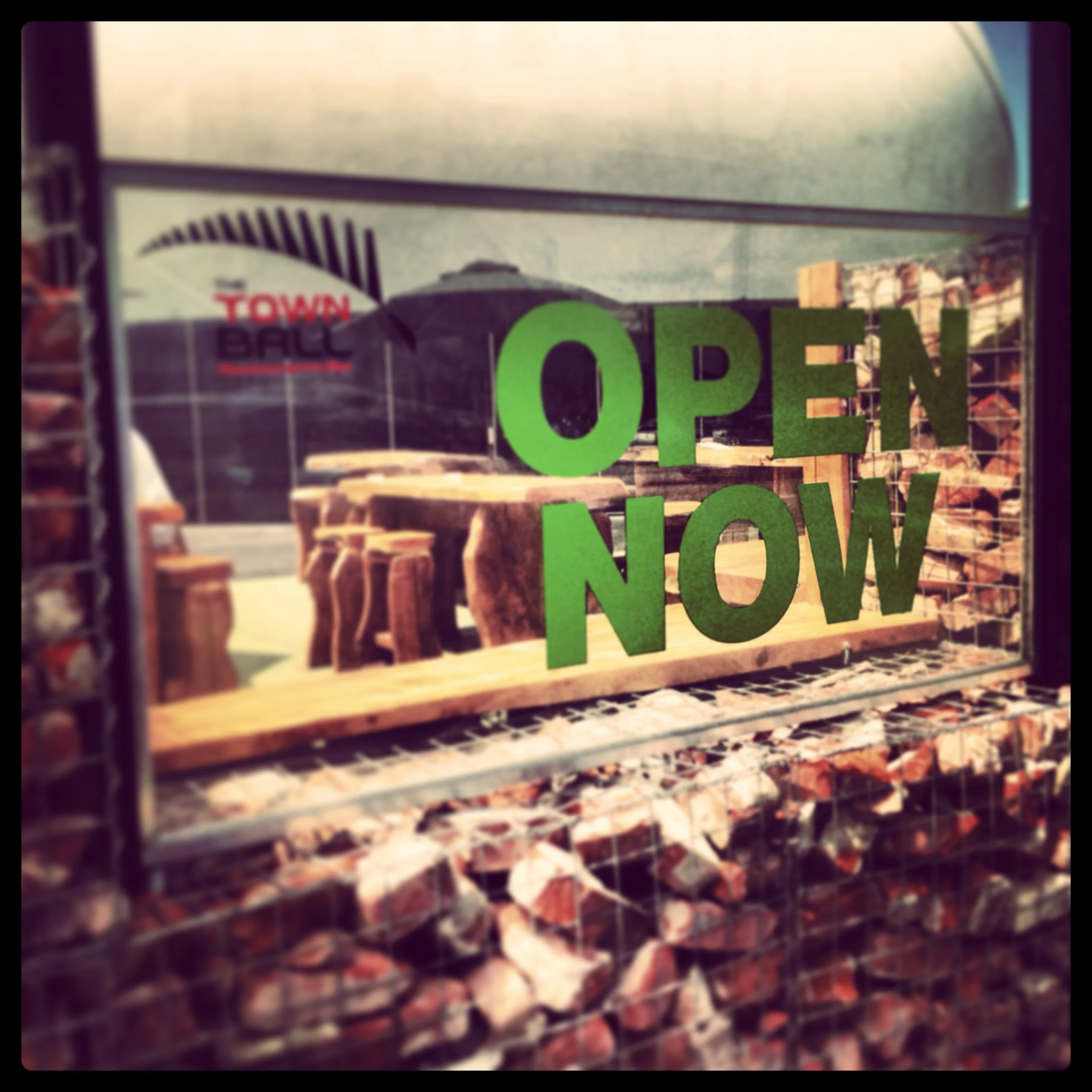     Using debris to build anew. The earthquake is like a scar that the city proudly wears.  I like that.    