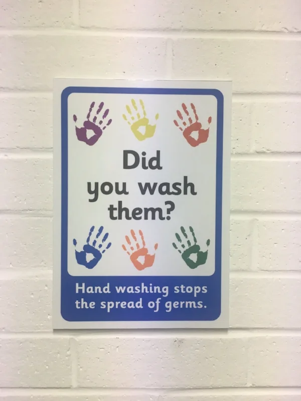     CLICK HERE TO ORDER "DID YOU WASH THEM?" SIGN    