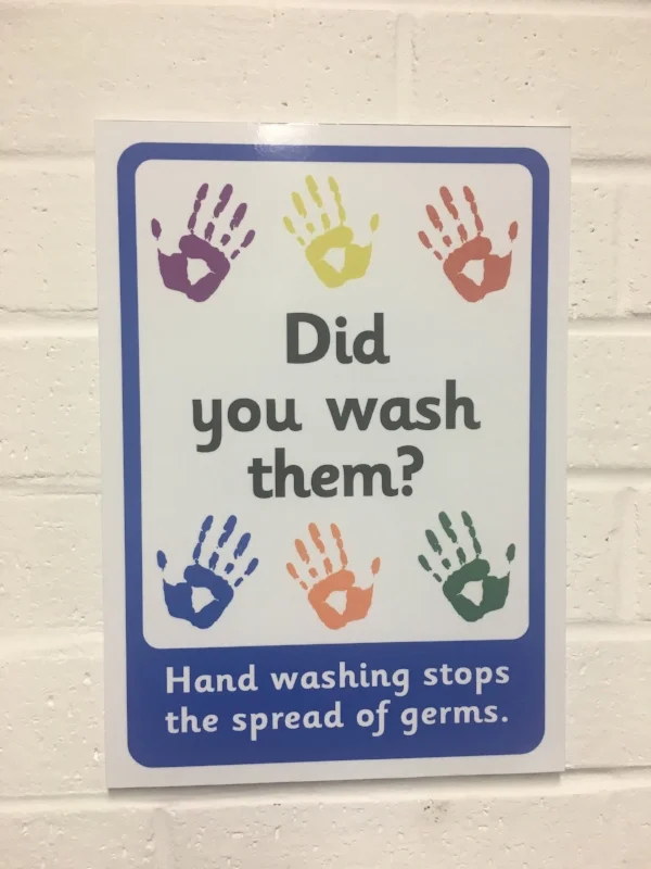     CLICK HERE TO ORDER "DID YOU WASH THEM?" SIGN    