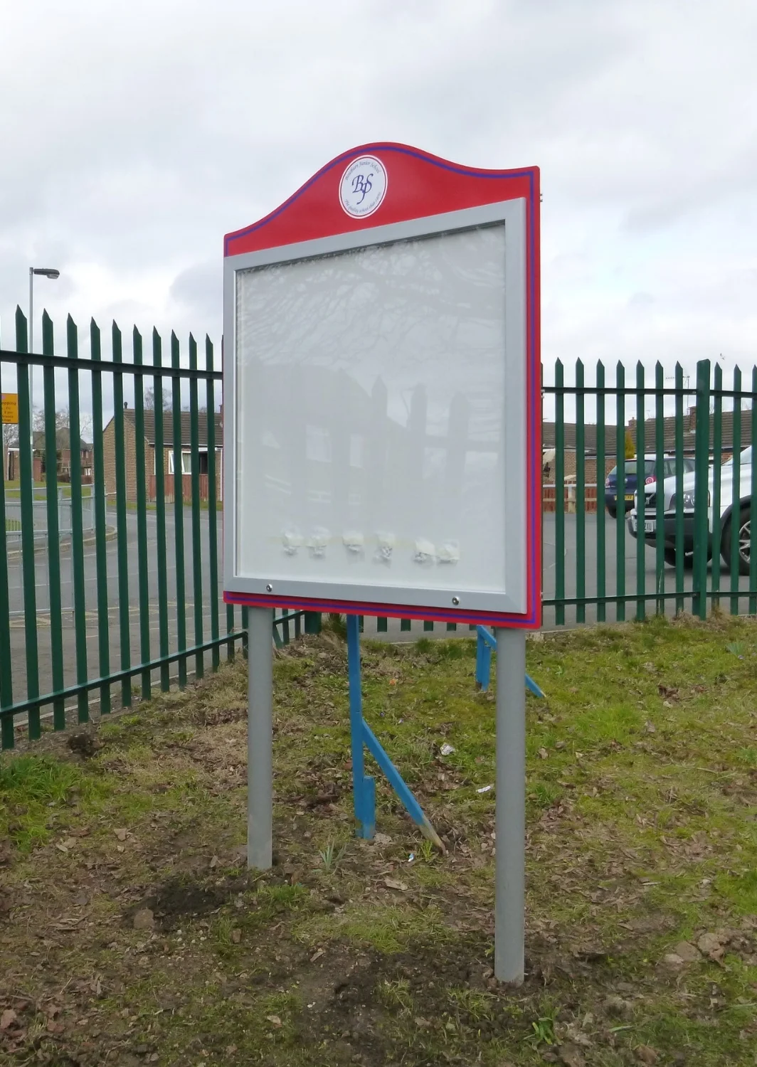 Bowburn Junior School Poster Cabinet Sign