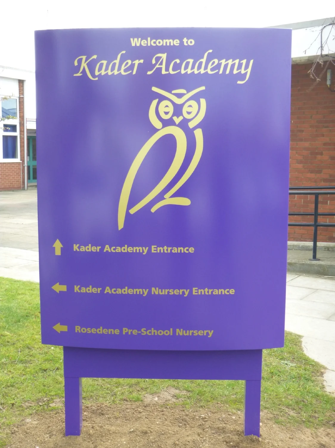 Kader Academy Monolith Sign