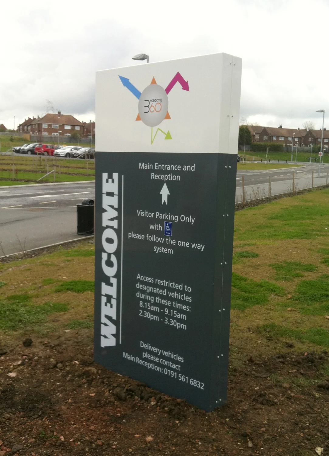 Academy 360 Monolith Sign