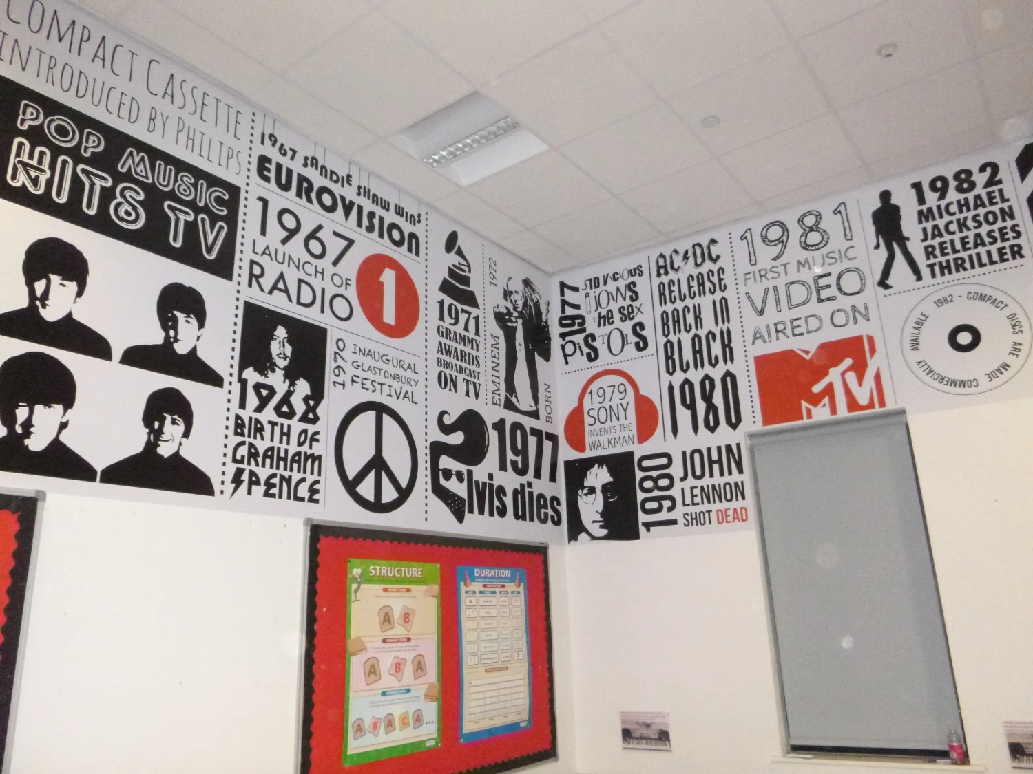 Music Department School Wall Wrap