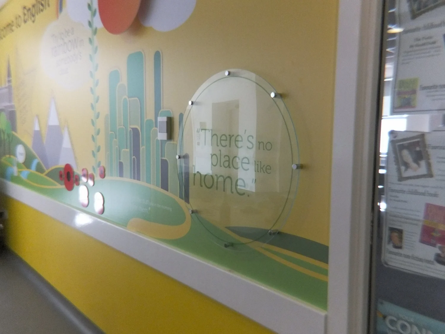 English Department School Wall Wrap