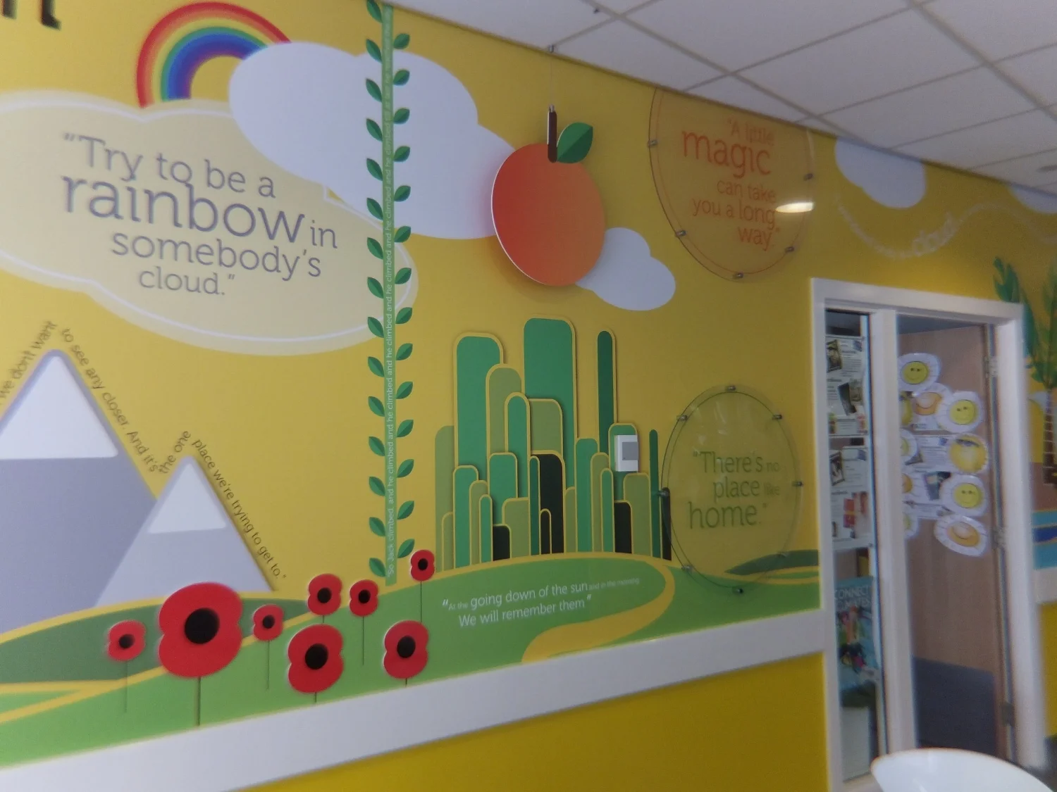 English Department School Wall Wrap