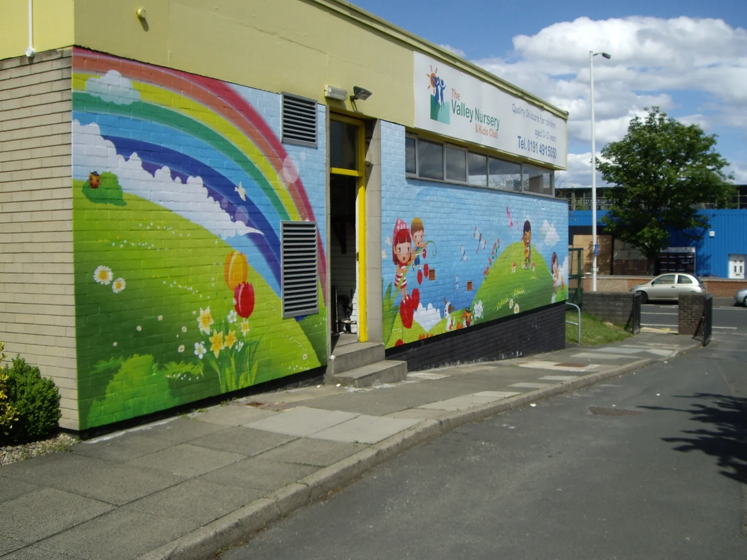 Valley Nursery School External Wall Wrap - Gateshead
