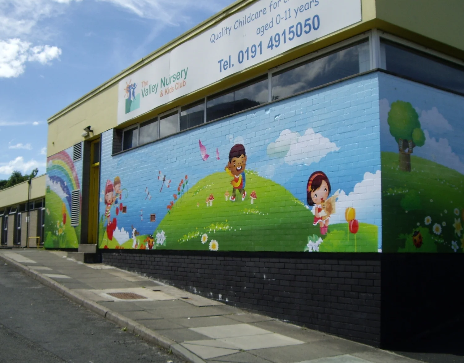 Valley Nursery School Wall Wrap