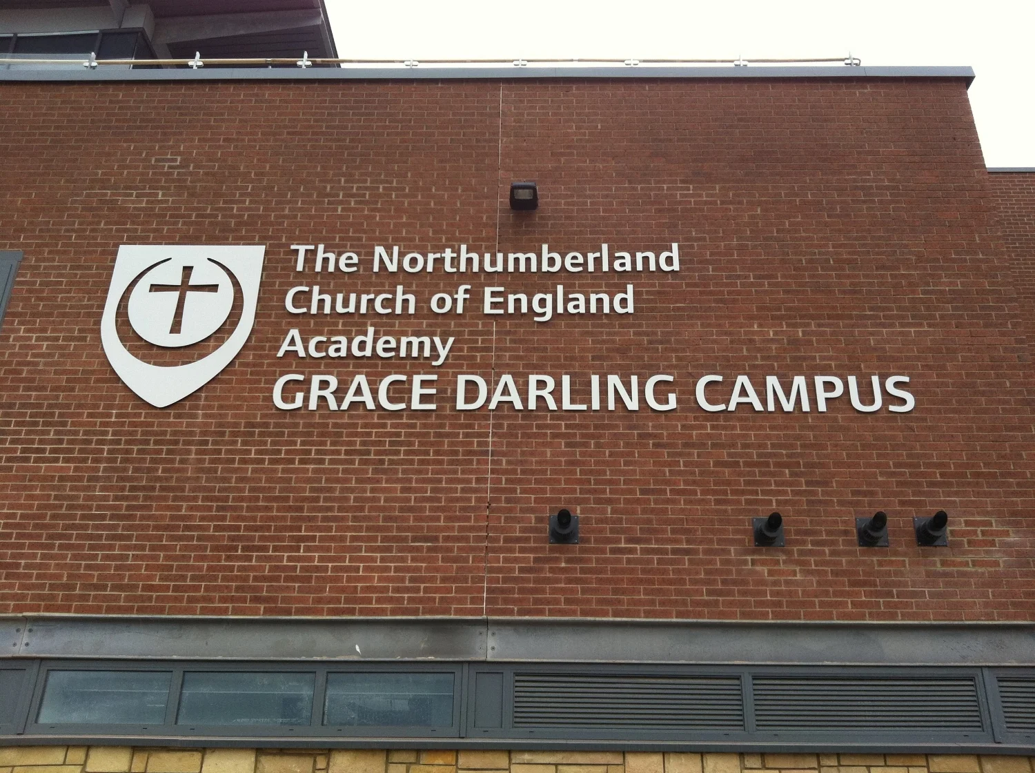 Grace Darling Flat Cut Lettering Sign