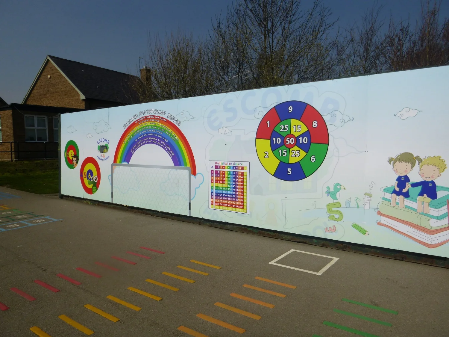 Playground games School Sign