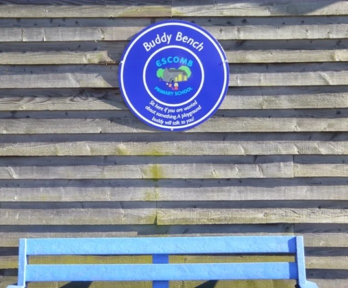 Buddy Bench School Sign