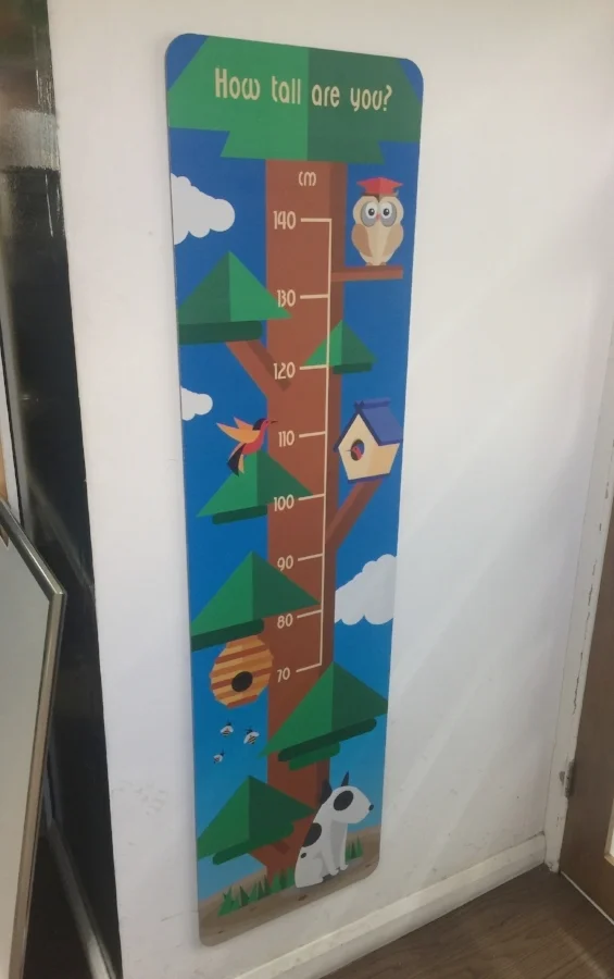 How Tall are You School Sign