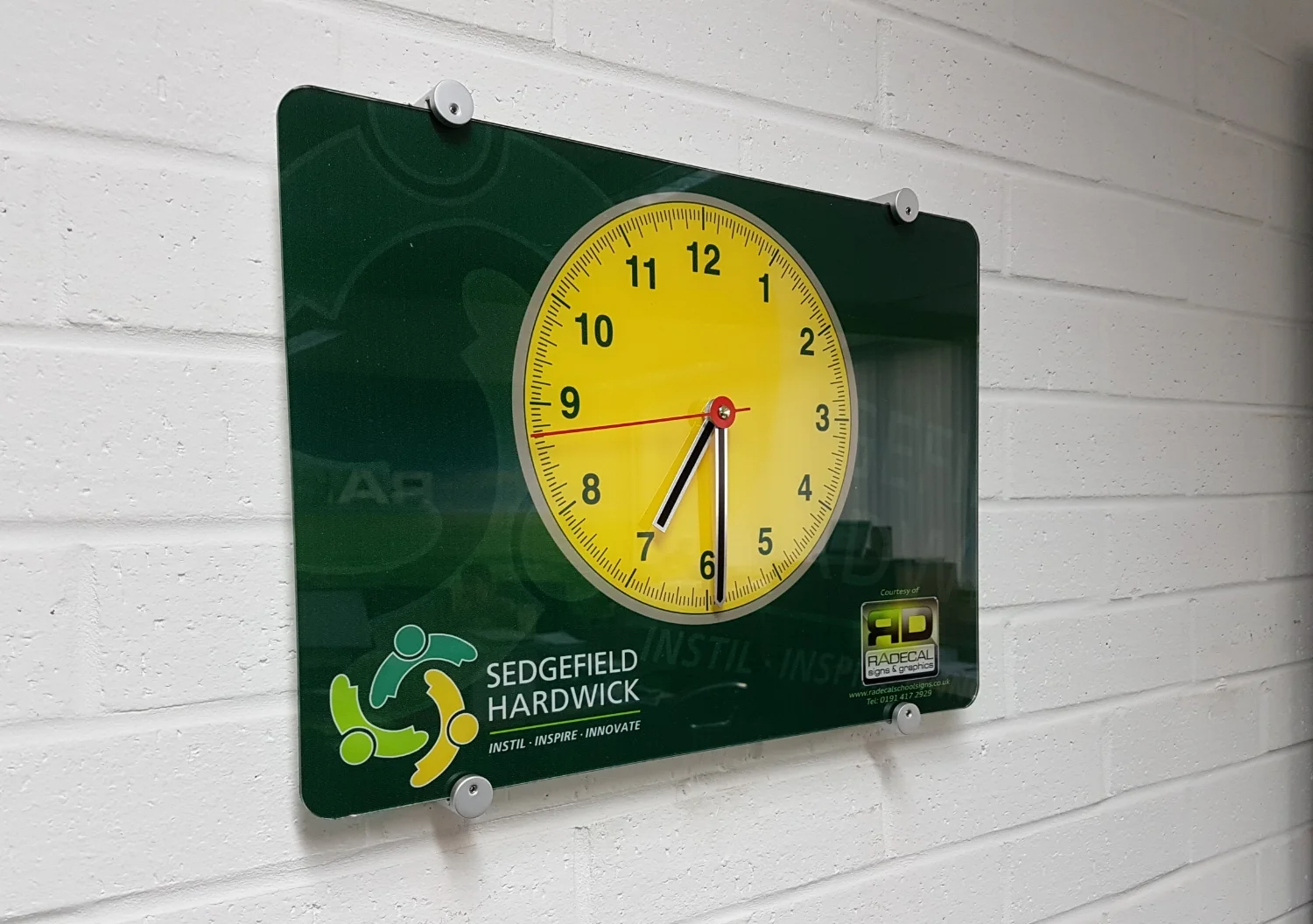 Sedgefield Hardwick Primary School Wall Clock