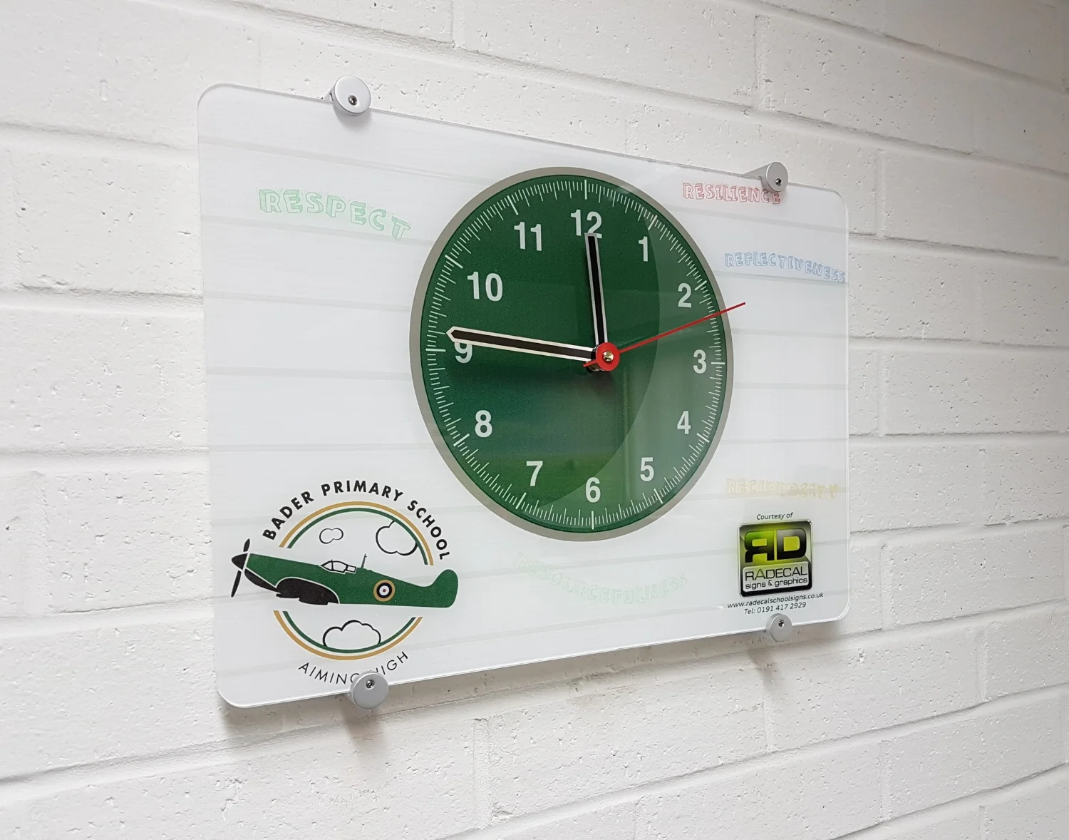 Bader Primary School Wall Clock