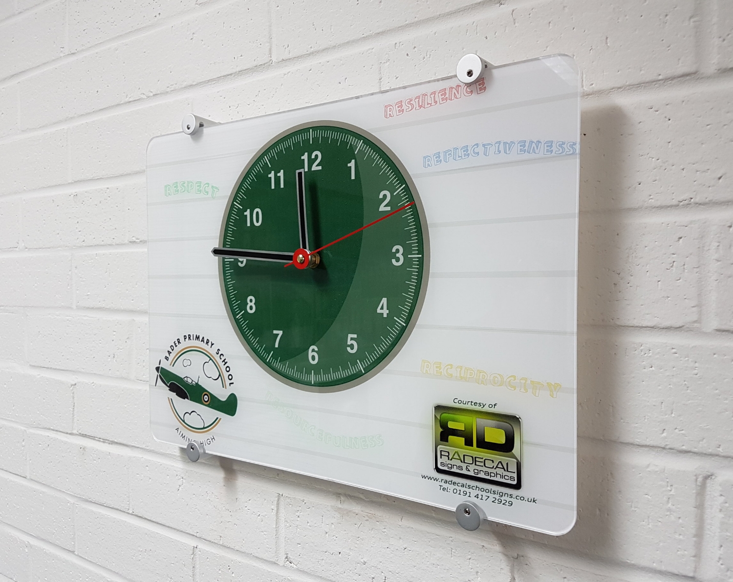 Bader Primary School Wall Clock