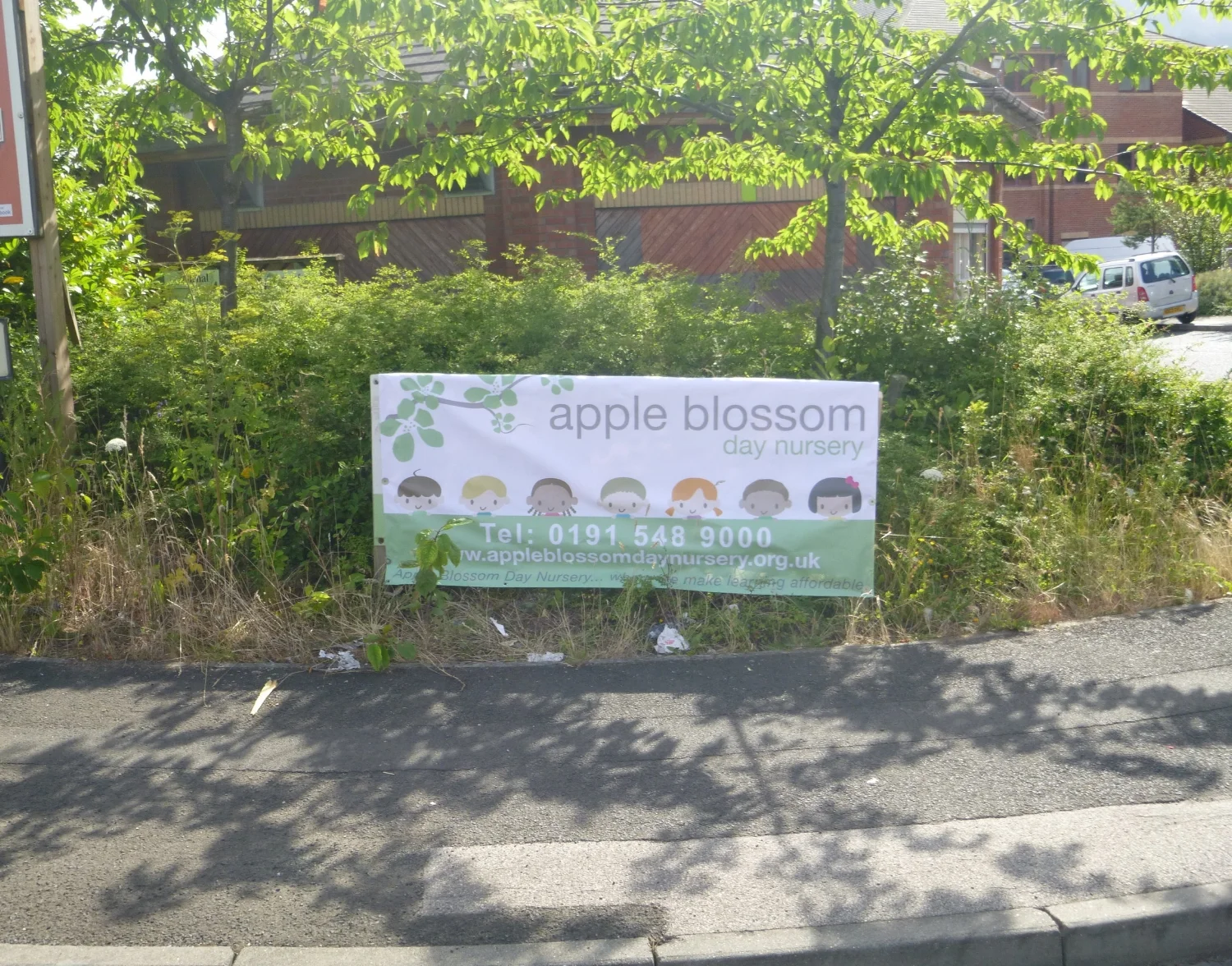 Apple Blossom Banner