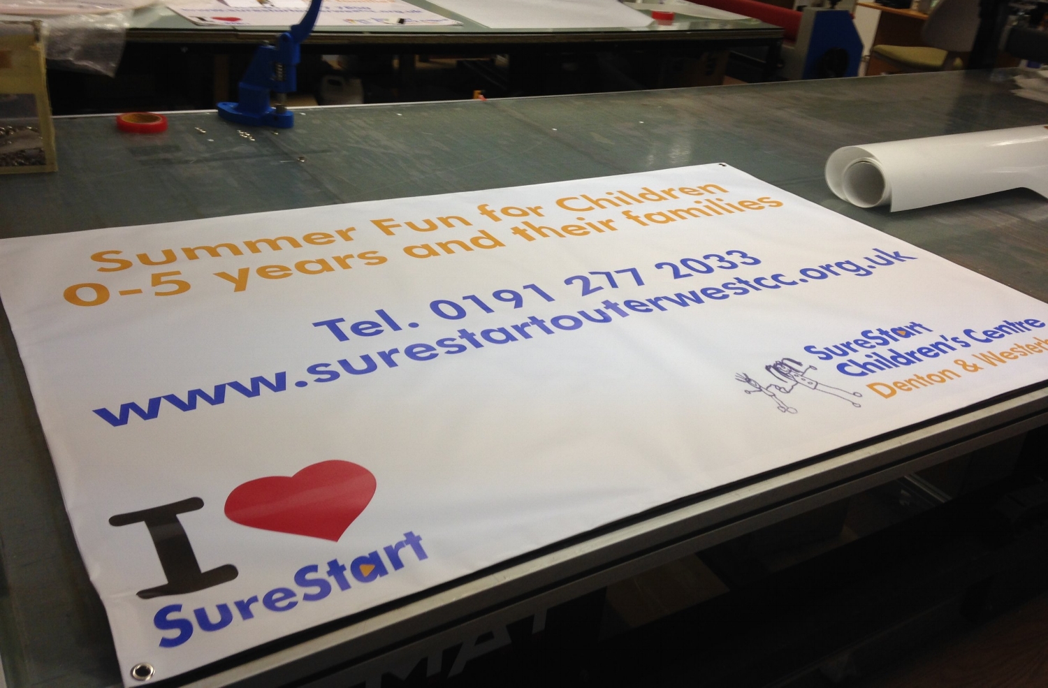 Surestart School Banner 