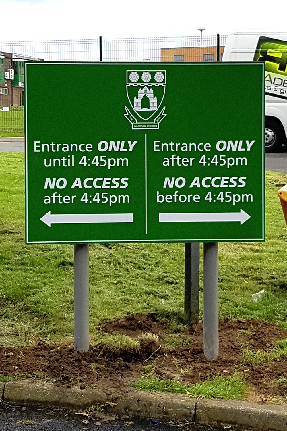 School signs from Radecal - Work