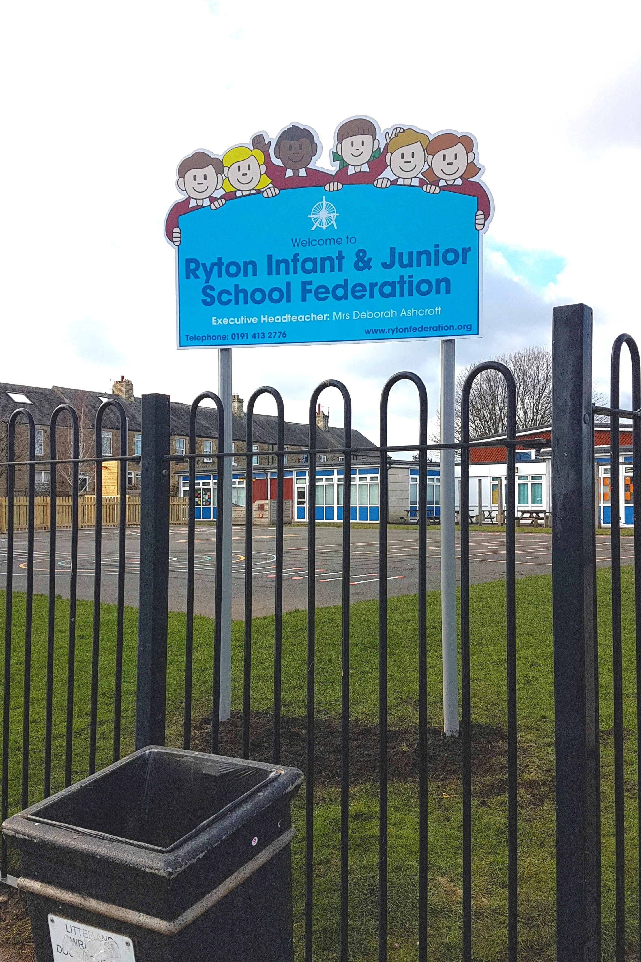 School signs from Radecal - Work