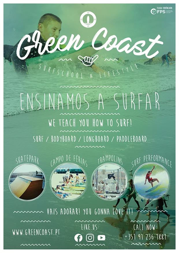 #GreenCoast SurfSchool #ensinamosasurfar #summercamps #weteachhowtosurf #surfschool #espinho #surfespinho #espinhosurfdestination