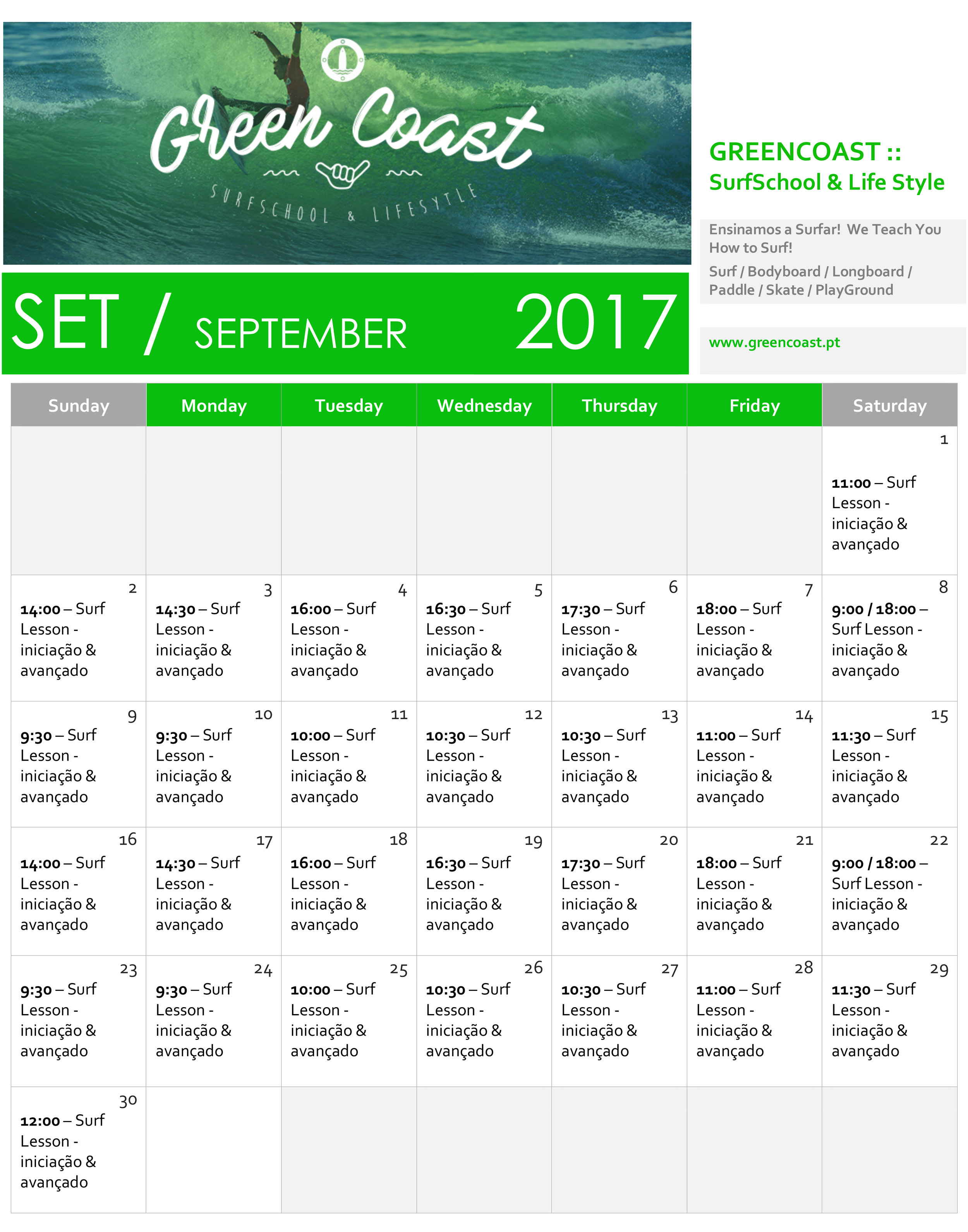 horario-shedule-setembro