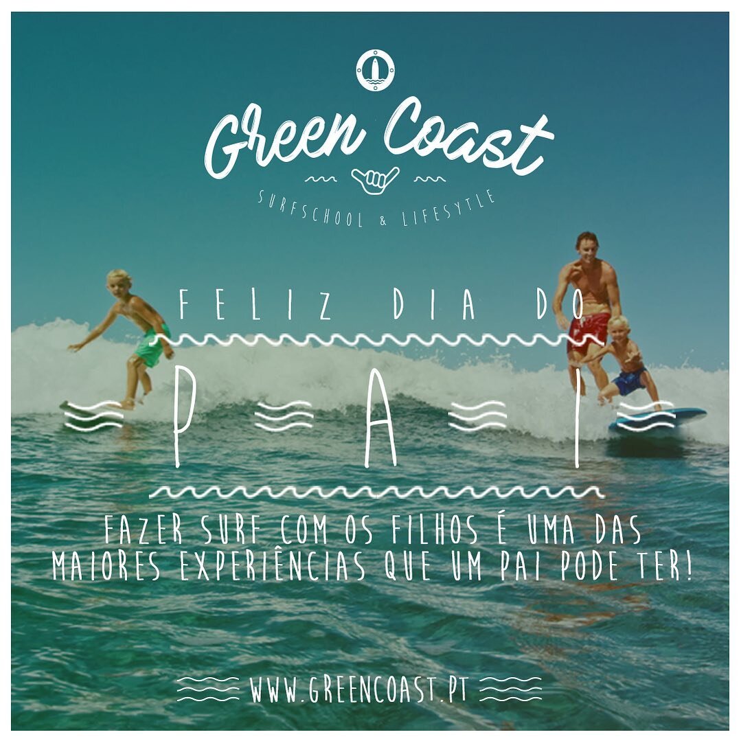 Feliz dia: P ~ A ~ I

Fazer surf com os filhos &eacute; uma das maiores experi&ecirc;ncias que um pai pode ter! 

Ofere&ccedil;a uma aula experimental ou um Pack de aulas de surf! Ser&aacute; uma prenda inesquec&iacute;vel e memor&aacute;vel! 

Inscr