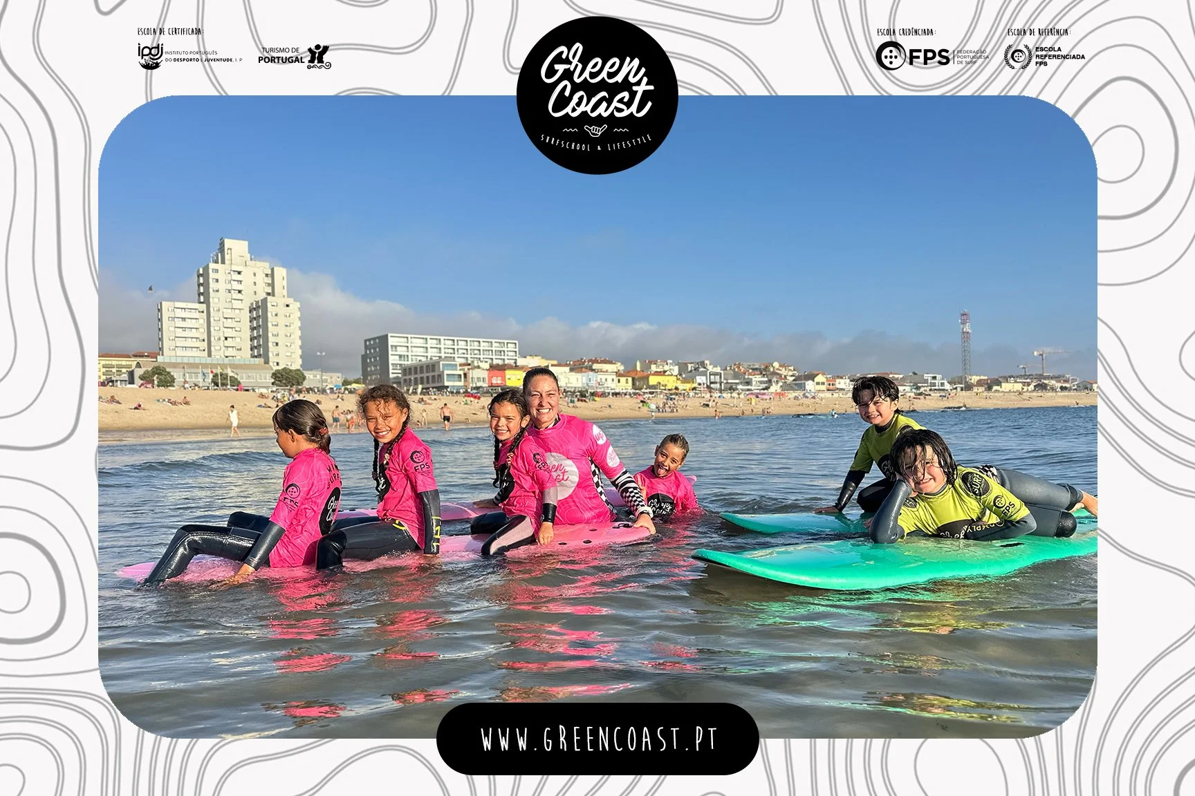 SurfKids em Espinho: Aulas de Surf para Crianças na GreenCoast Surf School