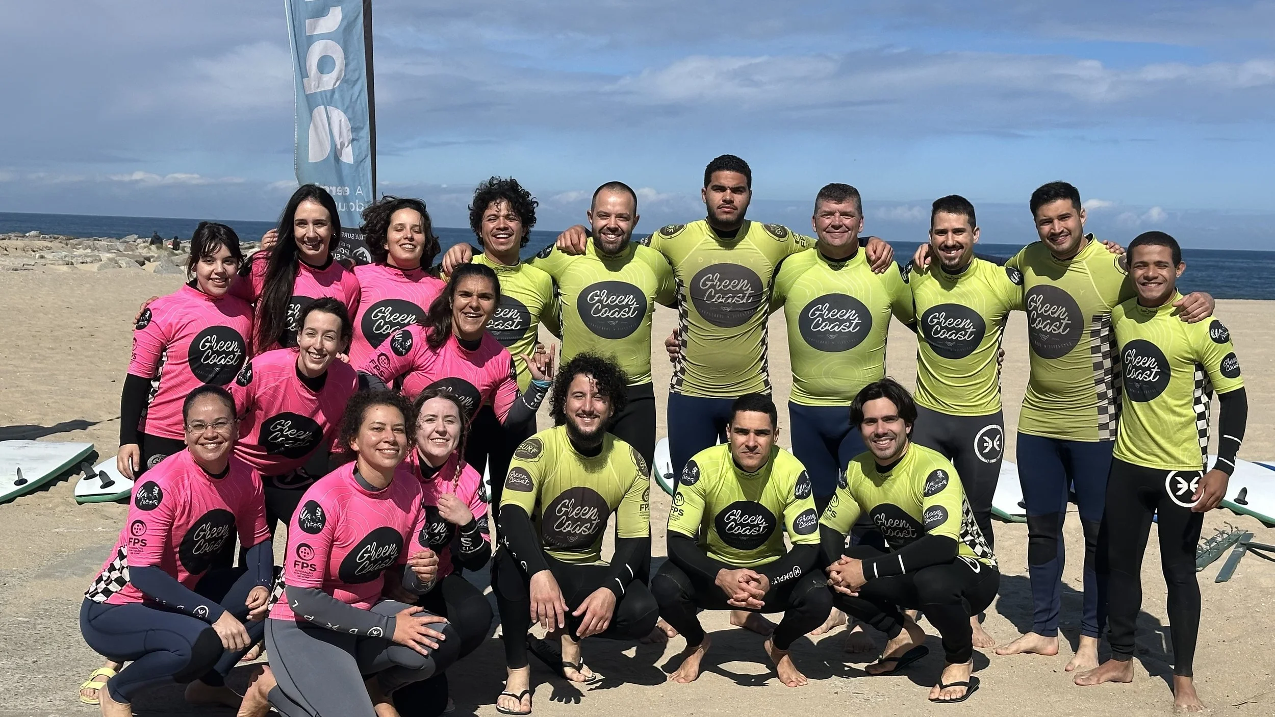 🌊🥋 TEAM BUILDING COM A GRACIE BARRA NA GreenCoast Surf School 🥋🌊