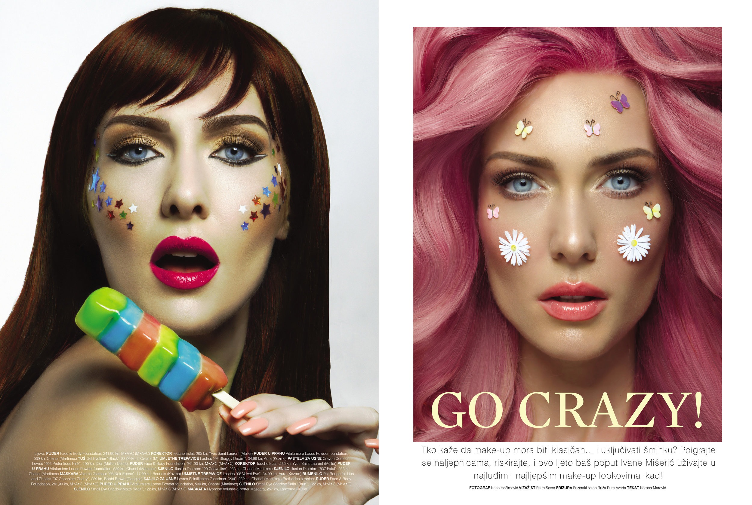 Diva Magazine Beauty story