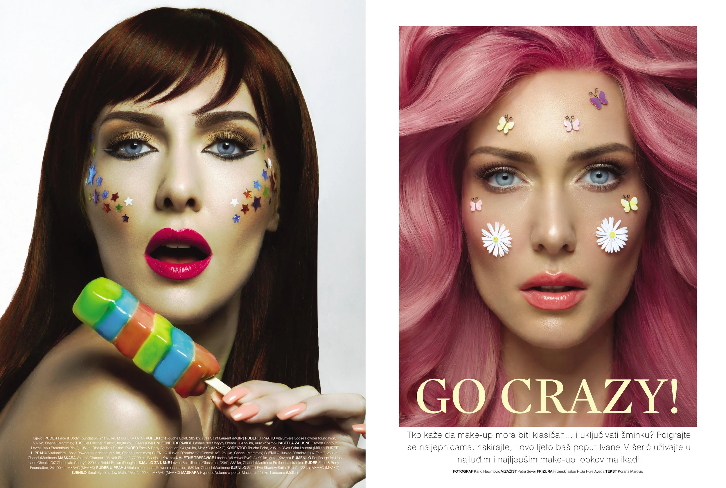 Diva Magazine Beauty story