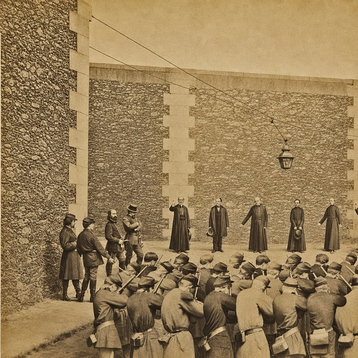 Ernest Eugene Appert. Recreations of the Fall of the Paris Commune