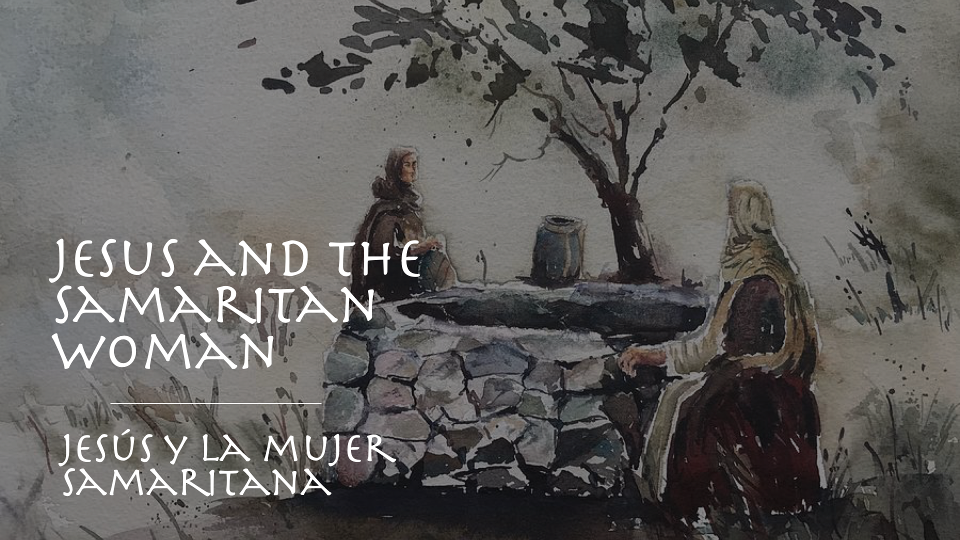 Jesus and the Samaritan woman