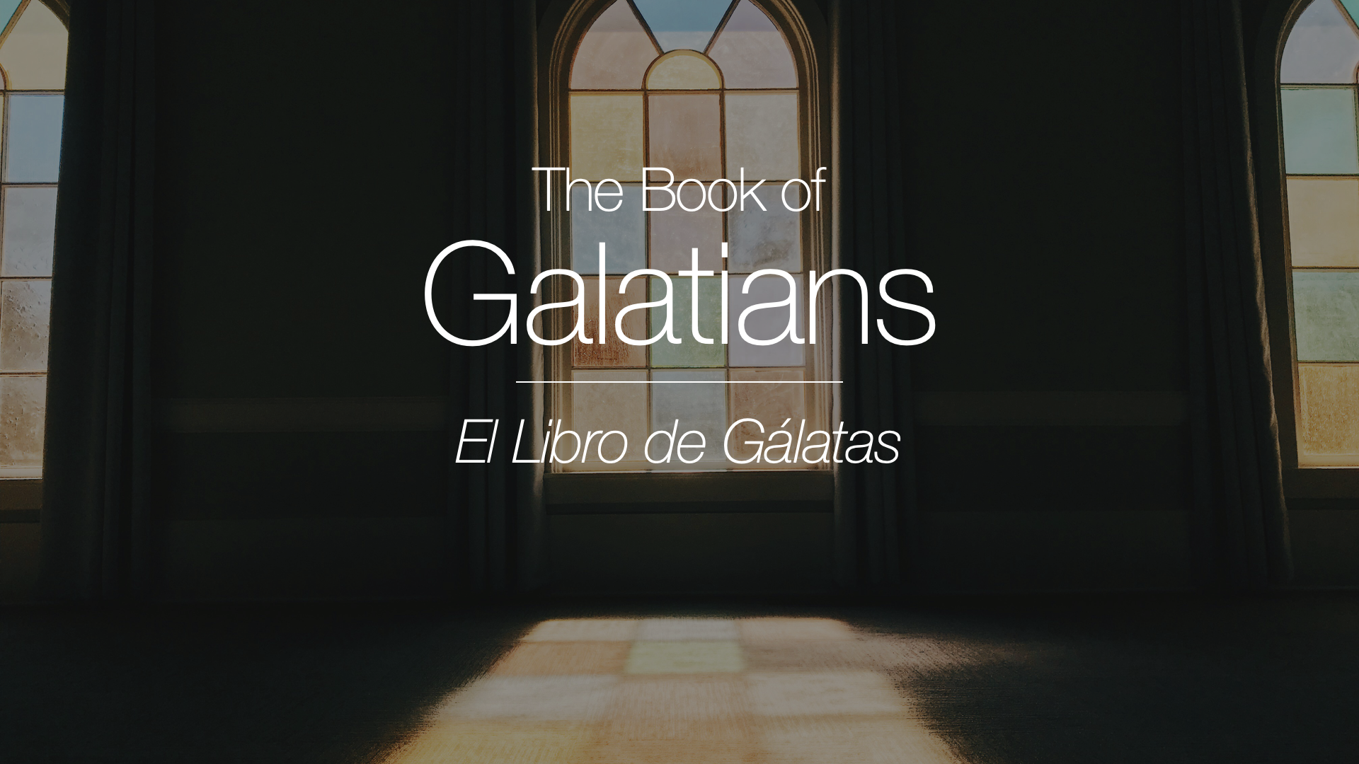 The Book Of Galatians (part 2)
